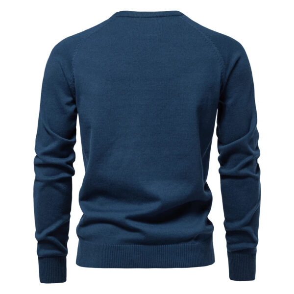 S51cab880aa524091a73e44231f1edff25.jpg AIOPESON Mens Crew Neck Cotton Pullover Sweater Casual Business Geometric Knitted Mens Sweaters