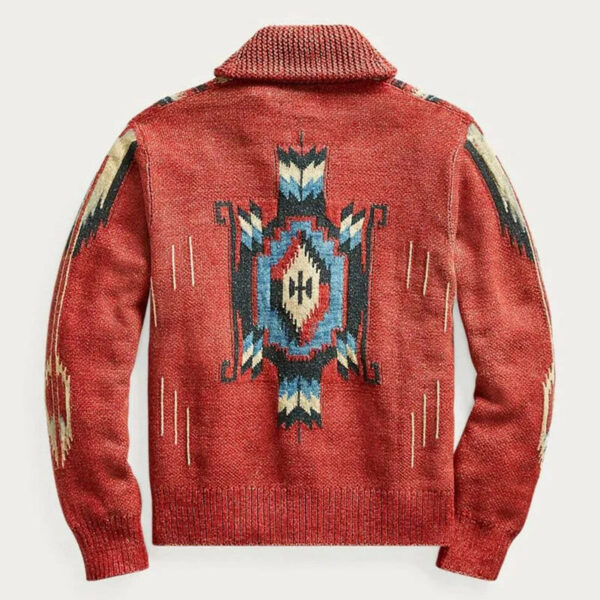 2026 Men's Autumn Winter Sweater Vintage Jacquard Long Sleeve Lapel Knitwear Men Clothes Casual Cardigan Outside Warm Jacket