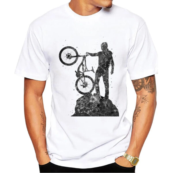 S52c548247f2b46ffb28b1aaa4161fa94k.jpg TEEHUB Vintage MTB Men T-Shirts Boy Riding Bicycle Print Short Sleeve T-Shirt Cycling Sport Tops Funny Retro Gravel Tees