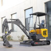 Customized 1 Ton 2 Ton 1t 1.7t 2t Hydraulic Crawler Backhoe Mini Digger Micro Bagger Excavator Small Crawler Excavators garden