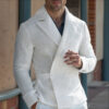 S548a23b1bcb54784b08ea6db21fe16e2P.jpg INCERUN Men Blazer Solid Color Lapel Long Sleeve Button Casual Male Suits Streetwear Autumn 2025 Fashion Thin Coats Outerwear
