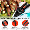 S55577ac344f74eae926c8bdf6d878505T.jpg Premium Garden Clippers Gardening Tasks 3 Times Easier, Rachet Hand Ideal For Those With Arthritis or Weak Hands, Cut Capacity S