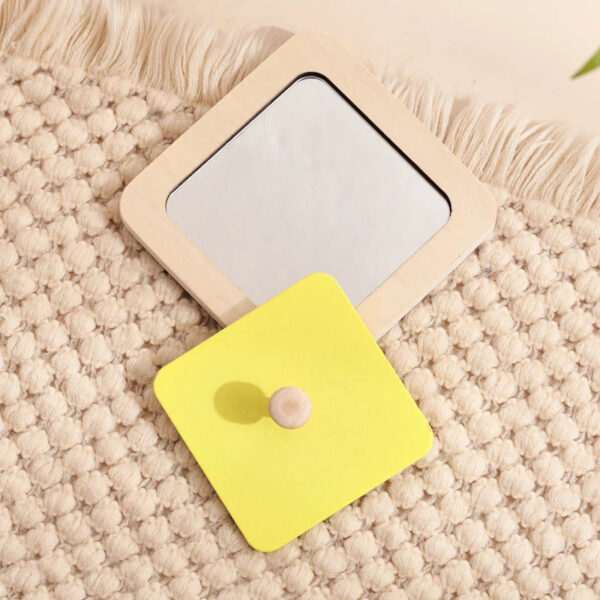 S55f62c35e67e4c71bd61d8898729065fz.jpg Montessori Mirror Newborn Tummy Time High Contrast Visual Development Cards For Kid Busy Puzzle Board Educational Sensory Gift