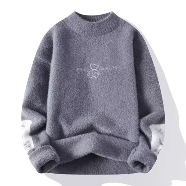 S5695712f81334fa88e83e10738cc9c65r.jpg 2022 Autumn Winter Men's Sweater Korean Fashion Men Clothing English Elements Sweater Men Casual Pullover O-Neck Sweaters Men