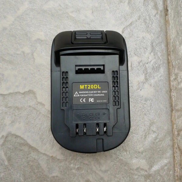 Adaptor for Makita 18V battery convert for Dewalt XR 20V max tool use replace for DCB204 DCB205   (ship adaptor only)