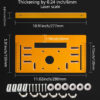 1pc Electric Saw Guide Rail Cutting Machine, Punch-Free Cutting Machine, Bottom Plate Guide Rail Plate