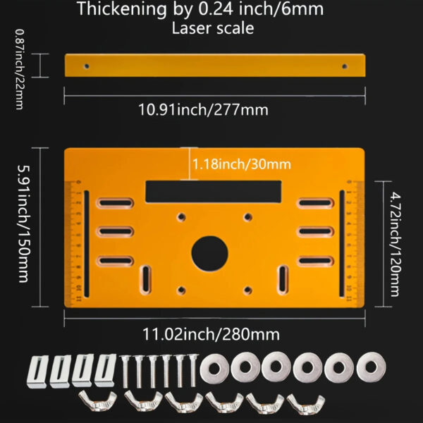 1pc Electric Saw Guide Rail Cutting Machine, Punch-Free Cutting Machine, Bottom Plate Guide Rail Plate