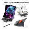 S59efa2520f294e5e978bbbea74e0ebe4Y.jpg New Dual Screen Laptop Intel i3 1215U N100 Dual 10.95 Inch IPS Touch Screen Windows 11 Office Computer Tablet Notebook WiFi 6