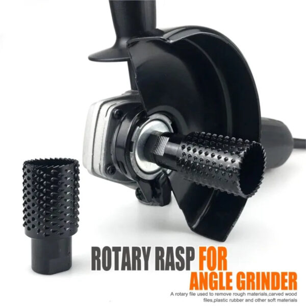 M10/M14 Rotary Rasp Grinder Hole Opener Angle Wood Grinding Carving File Polish Cutter Burr Sanding Disc Head Abrasive Tool