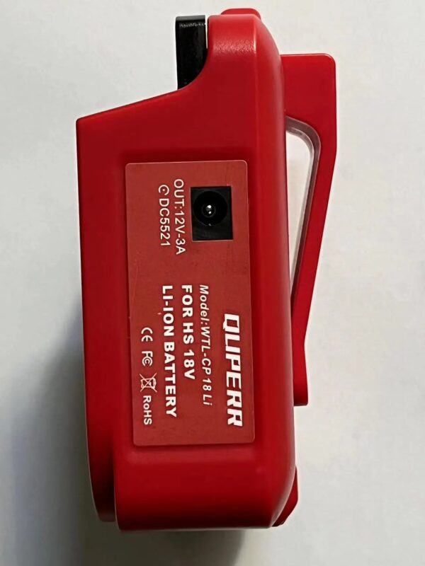 S5a0c28a776ba47acb696d71c15d5dbe8O.jpg Adaptor For Einhell 18V Li-ion Battery PX-BAT4 4511396 /4511330 /4512042 to DC 12V 3.0A PD 22.5W QC3.0 USB C