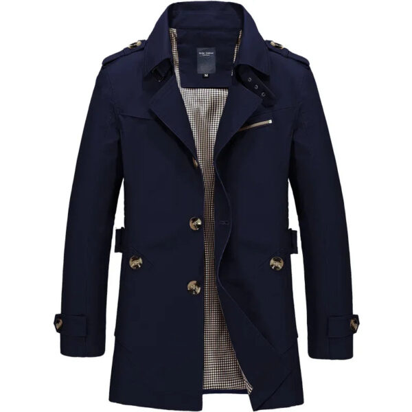 Customizable High Collar Slim Jacket Suit Jackets MWT404280
