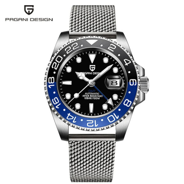 S5ab45f98cbc440c296e58756e7a99bfcX.jpg PAGANI DESIGN V3 Version GMT Watches Men's Luxury Sapphire Automatic Mechanical Watch 40MM Stainless Steel Waterproof Watch