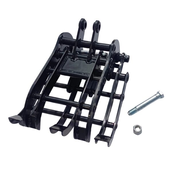 S5add1010b4074a53b96f56400de9d161z.jpg Grabber Grapple Attachment for 1 ton -1.5tons Mini Excavator Small Digger USA Stock Shipping