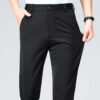 S5c18b2af06b8425d8a59703a4374ef931.jpg Summer Autumn Thin Trousers Men Formal Dress Suit Pants Work Pants Quality Business Casual Pants Black Wine Red Long Pants