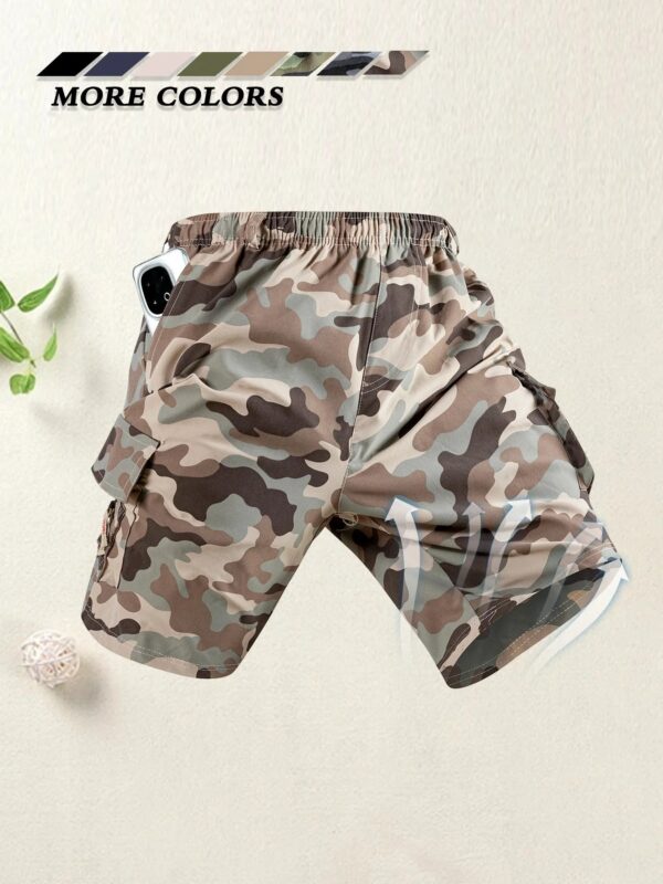 S5c42ba35cb094804b81812d6e28ea187t.jpg Men's Cargo Shorts Multi Pocket Casual Sports Summer Bermuda Shorts Loose Outdoor Travel Comfortable Durable Men Short Pants