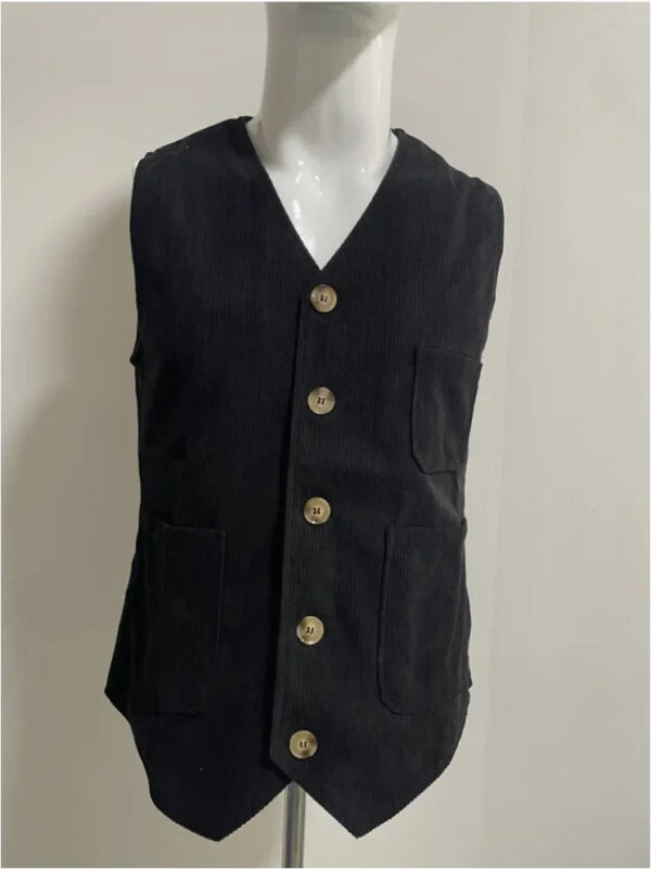 S5dc3756a54ec4a3680fad2cce4034f4aK.jpg European and American Business Men's Casual Outerwear for Spring and Autumn, Fashion Button Slim Fit Corduroy Suit Coat S-XXXL