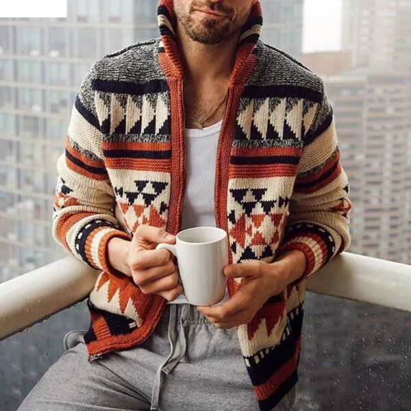 S5dfdae3c11b14458a07f85bf6a3e2f40K.jpg New Men's Knitted Sweaters Jackets Autumn Winter Long Sleeve Cardigan Sweaters Casual Coats Jacket Men's Knitted Clothing