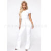 S5eb664d2448b470487e44772923c49a0V.jpg Europe and The United States Slim High Waist Breasted Jeans, Women's Spring and Autumn Fashion Wash Slightly Flared Pants Jeans