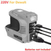 S5ee4a910c6e04d14b1123836a7e495a8W.jpg 180W Battery Adapter for Dewalt Inverter Converter For Dewalt DC20V To110V~120V Battery Powered Outlet with USB/Type-C US/EUPlug