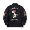 S5f1ef78e087b4d969a62242596b9b0e6h.jpg 1960's Vietnam War Sukajan Vntage Tokyo Windbreaker Retro Bomber Work Tiger Japanese VIET-NAM Embroidery Map Souvenir Jacket Men