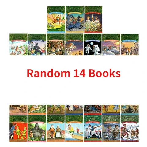 S5f48be5c22444390a46c4c83581e3d80D.jpg 1 Set 28 Books MAGIC TREE HOUSE 1-28 English Reading Books Children's English Chapter Bridge Book Extracurricular Reading