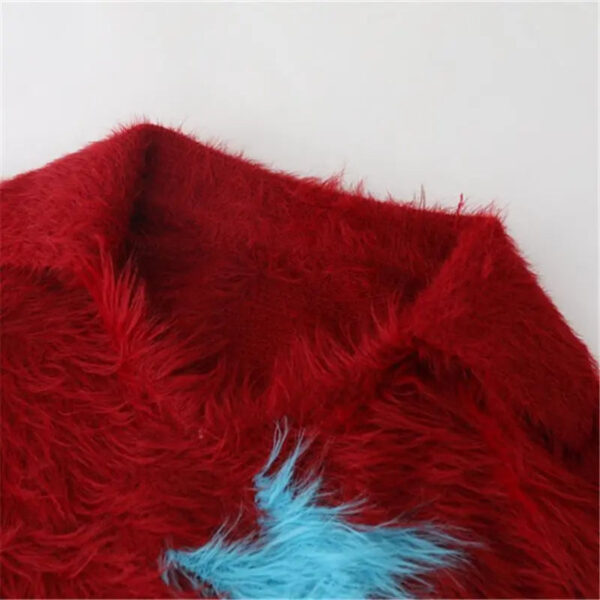 S5f963776e0394e2f8327e9074f53254b2.jpg High Quality Red Star Polo Neck Sweater For Men Autumn and Winter Vintage Outwear Knitted Top Couple Sweater Harajuku Y2k Clothe