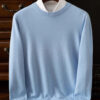 S5fa5937bf8d641cea98328a805e4cf9cx.jpg Choice Men's Wool Sweater Autumn Winter New Round Neck Pullover Loose Solid Color Bottoming Shirt Long Sleeve Smart Casual Tops