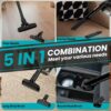 S5fbe96e91a234e2dacc4e0fd32f619106.jpg 5 in 1 Handheld Electric Vacuum Cleaner Powerful Motor Cordless Vacuum for Makita 18V Battery Household Indoor Cleaning Tools