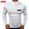 S5fe24cd86d414fd6b0171e372d926685S.jpg New Fashion Base Tee Shirt Men Slim Fit Knit High Neck Pullover Turtleneck Sweater Tops Shirt