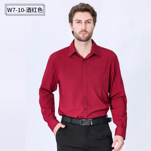 S60f56699a5fd4370bf4f2d44f72ca19bX.jpg American size men's shirt long sleeve spring/summer formal business casual wear high quality fashion solid color plus size