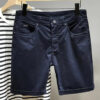 S61396f18d9c645ac83558f3a7cc7d65bP.jpg Summer plus size shorts men's loose oversized breeches middle pants thin section stretch men cotton casual shorts 42 44 46