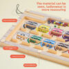 S61b28e211e6d460b97e582ac2ae7eb1dU.jpg 2 in 1 Magnetic Color Sorting Maze & Drawing Board Toddler Montessori Toys Number Matching Learning Counting Preschool Activity