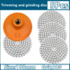 S61bec900f044464db0956a946f4299b4e.jpg 100mm M14 Angle Grinder Ceramic Tile Trimming Polishing Disc Dry Polishing Marble Porcelain Granite Chamfering Grinding Edge.