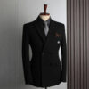 S6293e9823442409494ac675de8c334adz.jpg Casual Fashion Business Customer Made Clothes Men Blazer Jacket for Men Double Breasted Suit Jackets Coat Male Men Clothing