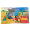 Usborne Peep Inside How A Tractor Works Picture Books for Kids Montessori Educational Parent-child Interaction Flap English Book