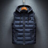 S63b84321790e4016a539348e987fbfb6A.jpg Brand Mens Jacket Sleeveless Vest Hooded Fashion Casual Coats Male Cotton-Padded Men's Vest Men Zipper Waistcoats Plus size 6XL