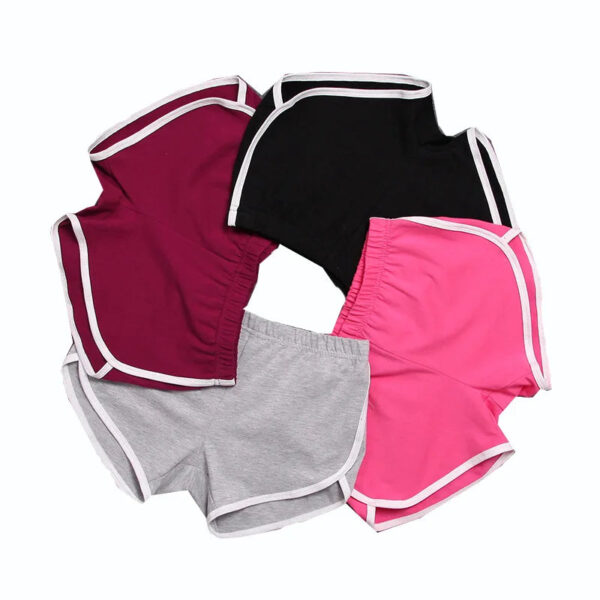 S648dba96efd644aca2975dc06e936a8eh.jpg Summer Women High waisy Sport Shorts Home Yoga Pants Stretchy Short Trousers For Female Sports Running Exercise Shorts