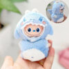 S64982197eab6404fb8d6fb8b0afae7bfZ.jpg Labubu Doll Clothes Baby Penguin Onesie Labubu 4.0 Idol Dolls 10cm Plush Doll'S Clothes Sitting Party Accessories 