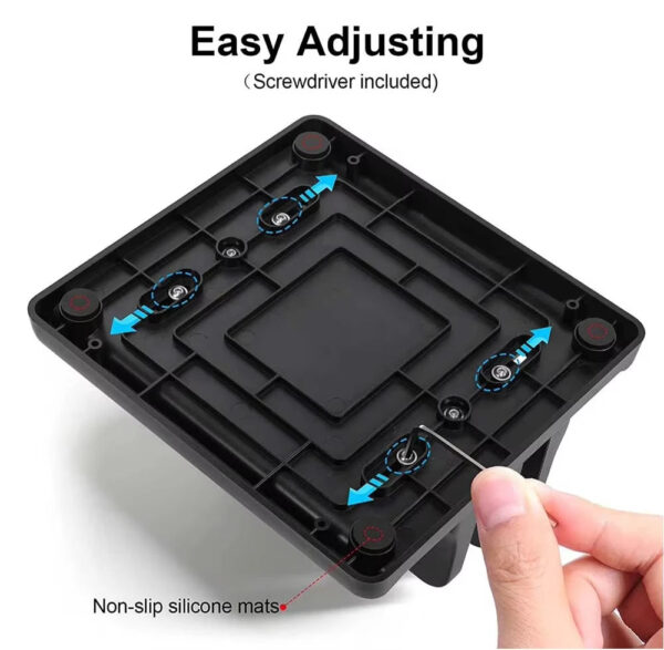 S6523ad30dc3d4255a53ce2beb3ab4bf3H.jpg 4 in 1 Office Laptop Stand Vertical Save Desktop Space Easy To Place Computer Accessories Scalable Width Office Desk Storage