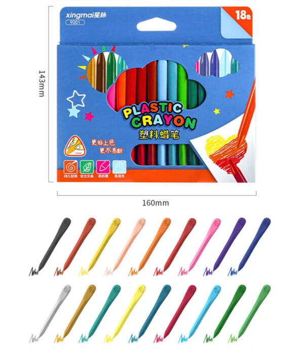 S652d31fda9e84b258b0bf27423599e0fW.jpg 12/24 Colors Triangular Crayons Safe Non-toxic Colouring Pencil For Students Kids Children Stationery Drawing Toy Colouring Game