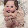 S65ad74ac5eba4f83a140ffd6aa4ffe7cQ.jpg 18inch Meadow Reborn Doll Kit Unassembled Lifelike Multiple Layers Painting Doll Parts Visible Veins Hand Rooted Short Hair