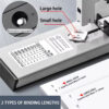 S665bab98eca245e5a8c044c1c19a606bT.jpg Big Heavy Type Metal Stapler Bookbinding Stapling 100/200 Sheet Capacity Office Tools Fit Sturdy Portable Handhled Staples Home