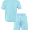 2025 Summer New Men's Casual Sportswear Polo Shirt With A Lapel, Men's Short-sleeved Shirt And Shorts, Jacquard Texture Suit