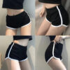 S6706b0e24fe94e75bf3b5f7f3dd875caf.jpg Summer Women High waisy Sport Shorts Home Yoga Pants Stretchy Short Trousers For Female Sports Running Exercise Shorts