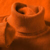 Men's Slim Fit Long Sleeve Turtleneck Sweater Anti-Pilling High Quality Knitted Solid Color Pullover Trendy Men's Clothing