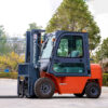 EPA Agricultural High Quality 4WD Diesel Forklift 3 Ton High Power All-In-One Counterbalance Forklift Euro 5 Engine Customized