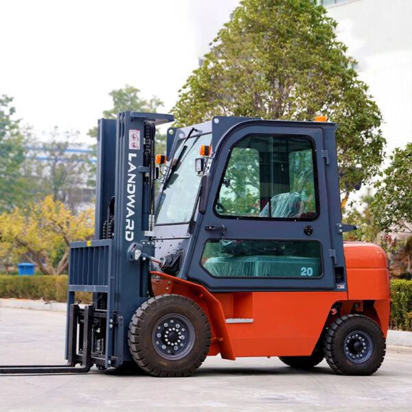 EPA Agricultural High Quality 4WD Diesel Forklift 3 Ton High Power All-In-One Counterbalance Forklift Euro 5 Engine Customized