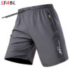 Men's Shorts Summer Football Soccer Sports Short Pants Breathable Drawstring Quick Dry Running Sports Shorts Men Jogging Bottom