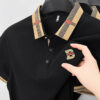 Luxury brand logo short sleeve polo shirt men summer new high-end silk cotton breathable Paul T-shirt fashion casual men's wear