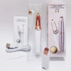 2 in 1 Face Shaver and Eyebrow Trimmer Rechargeable Lips  Facial Hair Remover Women Electric Portable